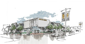 The new $10 million ice arena is scheduled for completion in 2018. Photo Credit: Colorado College