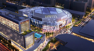 Sacramento, Calif.-based Golden 1 Center is scheduled to open by Oct. 2016. PHOTO CREDIT: National Basketball Association (NBA)