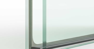 Photo of Vacuum Insulated Glass (VIG) by Guardian Glass is made of two glass panes separated by a narrow gap constructed of micropillars.