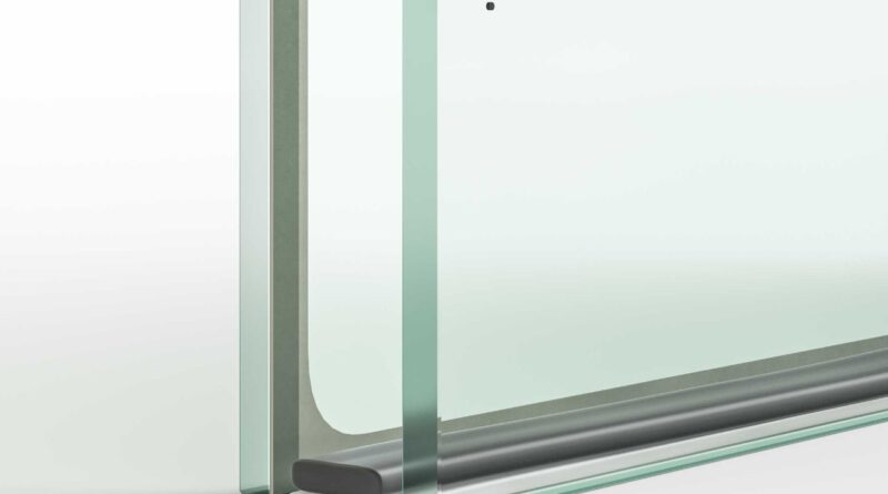 Photo of Vacuum Insulated Glass (VIG) by Guardian Glass is made of two glass panes separated by a narrow gap constructed of micropillars.