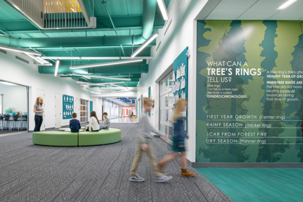 Shawnee Mission School District's John Diemer Elementary School pursued LEED certification.