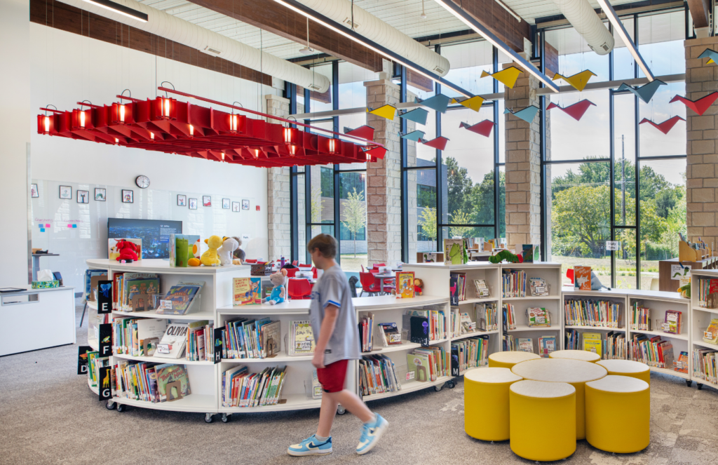 Shawnee Mission School District's Rushton Elementary opened in 2024.