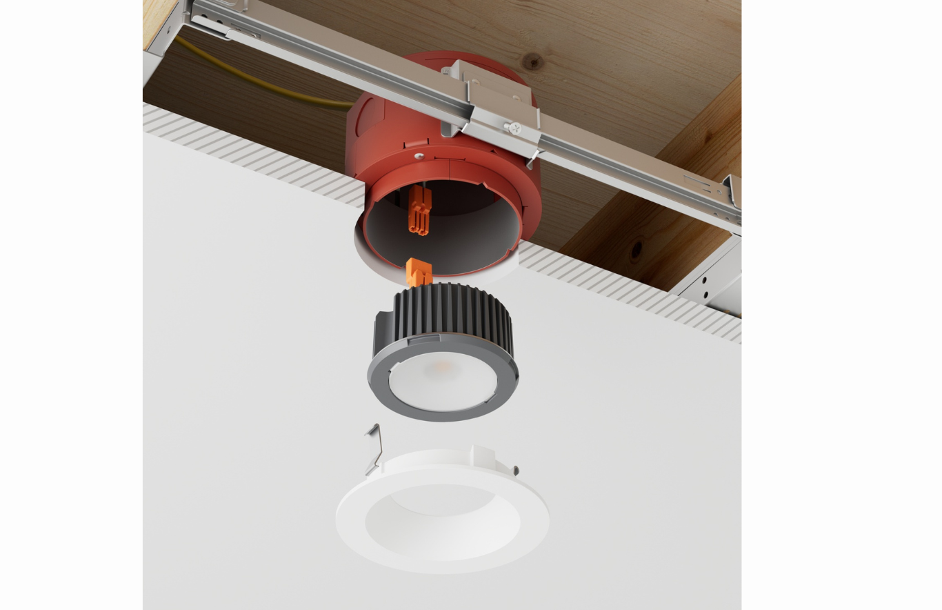 DMF Lighting, an architectural lighting manufacturer of modular LED downlighting systems, announced the launch of its next generation H Series 3-inch and 4-inch downlighting collection.