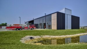 Large windows were strategically incorporated to introduce daylight and provide carefully curated direct views outdoors for visual relief and mental stimulation.